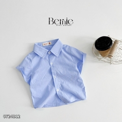 Set vest gile ngắn tay công tử hàn quốc túi khăn cho bé trai thôi nôi sinh nhật đi tiệc 1đến 7 tuổi BERNIE 0424B32