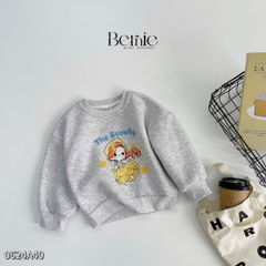Áo sweater tay dài họa tiết in hình công chúa dễ thương cho bé gái 1 đến 7 tuổi BERNIE 0624A40