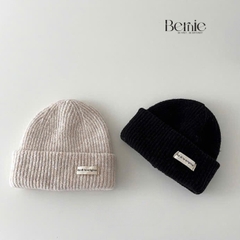 Mũ len tag chữ giữ ấm cho bé trai bé gái unisex phong cách hàn quốc 1 đến 5 tuổi BERNIE kids