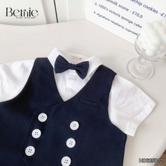 Set vest gile công tước hàn quốc 5CT cho bé trai thôi nôi sinh nhật đi tiệc 1 đến 7 tuổi BERNIE H0625B12