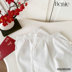 Set áo dài bé trai áo chất tafta tre thêu rồng phối khánh kèm quần dài kaki size 9 đến 25kg BERNIE H0925B40Đ