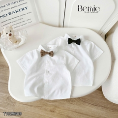  Set vest gi lê tay ngắn 4 chi tiết phối màu Classic Boy cho bé trai phong cách Hàn quốc size 8 tới 25kg BERNIE T1025B03