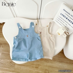  Set Yếm ngắn kèm áo thun Gấu Bóng chày cho bé trai bé gái unisex phong cách hàn quốc size 1 đến 7 tuổi BERNIE H1025B10Đ