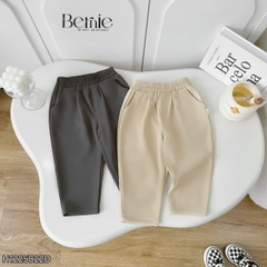 Set vest gi lê tay dài Luxe cho bé trai 4 chi tiết phong cách Hàn quốc size 8 tới 25kg BERNIE H1225B22Đ