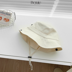 Mũ tai bèo có dây rút basic unisex cho bé trai bé gái phong cách hàn quốc cá tính 2 đến 5 tuổi BERNIE HL347