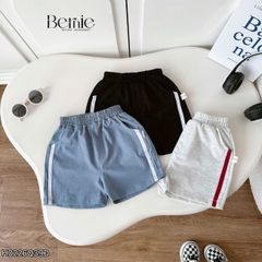 Quần short quần đùi chất thun cotton phong cách Sport cho bé trai bé gái size 9 tới 28kg BERNIE H0226Q39Đ