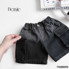 Set bộ tay ngắn áo thun Dino kèm quần short túi hộp Boss cho bé trai đi chơi đi học size 9kg tới 28kg BERNIE KIDS T1025B67Đ
