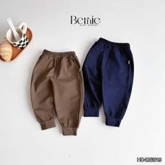 Set bộ dài tay cho bé trai áo thun raplang phối màu họa tiết Puppy kèm quần dài size 9 tới 26kg BERNIE H0426B19