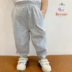 Quần dài thể thao cho bé trai bé gái dáng basic thun cotton 4 chiều 1 đến 7 tuổi BERNIE 0623Q008