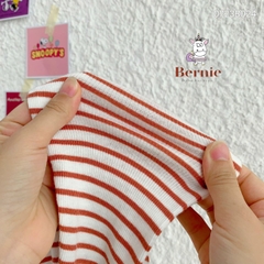 Bộ quần áo thun dài tay quần legging cho bé gái họa tiết mèo cam 1 đến 7 tuổi BERNIE kids 0723B024