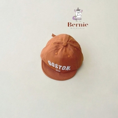 Mũ nón lưỡi trai cho bé trai thêu chữ Boston dễ thương 48-50cm 1 đến 3 tuổi BERNIE KIDS