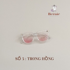 Kính mắt thời trang kính râm kính tròn nhiều màu cho bé trai bé gái đi chơi đi du lịch K05 BERNIE