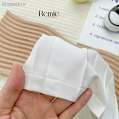 Bán rời Áo thun ngắn tay in gấu rời chân váy xếp ly tenis bé gái mặc nhà đi học từ 9 đến 25kg Bernie