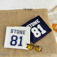 Váy suông thun cotton dáng thể thao cho bé gái đi chơi đi học size 9kg tới 26kg BERNIE 0124V48