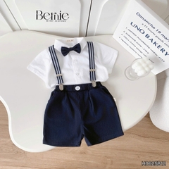 Set vest gile công tước hàn quốc 5CT cho bé trai thôi nôi sinh nhật đi tiệc 1 đến 7 tuổi BERNIE H0625B12