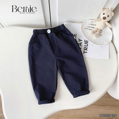 Quần dài kaki đính cúc quần âu dài kaki cho bé trai phong cách Hàn quốc 1 đến 7 tuổi BERNIE H0525Q30