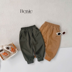 Set bộ thun tay dài cho bé trai áo thun họa tiết in trần ô tô kèm quần dài 9 tới 28kg BERNIE H0725B28