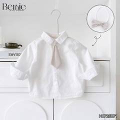 Set bộ vest hoàng gia 6 chi tiết dài tay màu nâu bé trai đi tiệc đi sự kiện size 9 tới 28kg BERNIE H0725B71