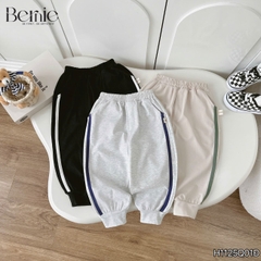 Quần thun dài thể thao cho bé trai bé gái dáng basic năng động 1 đến 7 tuổi BERNIE H1125Q01Đ