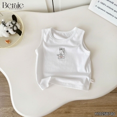  Set sơ mi 3 chi tiết tay ngắn cho bé trai họa tiết Mèo Khám Phá kèm quần short kaki size 9 tới 28kg BERNIE H1025B74Đ