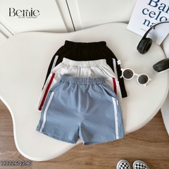 Quần short quần đùi chất thun cotton phong cách Sport cho bé trai bé gái size 9 tới 28kg BERNIE H0226Q39Đ