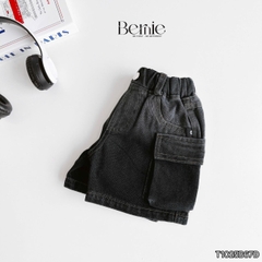 Quần short quần jean túi hộp Boss cho bé trai đi chơi đi học size 9kg tới 28kg BERNIE KIDS T1025B67Đ