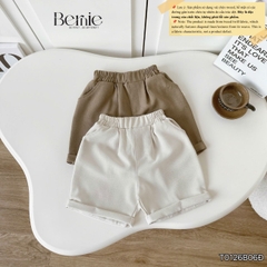 Set bộ vest gile Hoàng gia cho bé trai áo sơ mi tay ngắn phối gile kèm quần và cà vạt 1 đến 7 tuổi BERNIE T0126B06Đ 