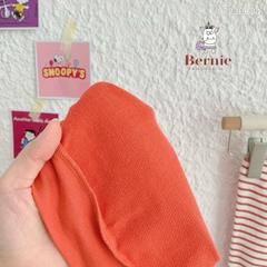 Bộ quần áo thun dài tay quần legging cho bé gái họa tiết mèo cam 1 đến 7 tuổi BERNIE kids 0723B024