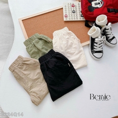 Quần dài gió thể thao phối chỉ nổi cho bé trai phong cách hàn quốc 1 đến 7 tuổi BERNIE 0624Q14