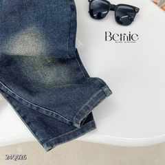 Quần dài quần denim phối túi, Wax phong cách cho bé trai phong cách sành điệu 1 đến 7 tuổi BERNIE 24Q026