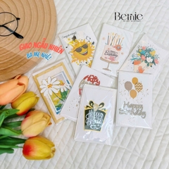 Dịch vụ gói quà túi quà thiệp tặng theo đơn đặt hàng của Bernie bỏ từ 1 đến 4 sản phẩm BERNIE