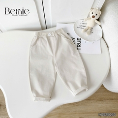 Quần dài kaki đính cúc quần âu dài kaki cho bé trai phong cách Hàn quốc 1 đến 7 tuổi BERNIE H0525Q30