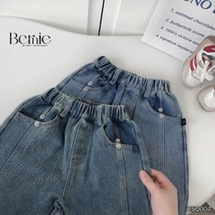 Quần jean dài quần denim can thân trước cho bé trai phong cách sành điệu size 11 tới 28kg BERNIE 25Q004
