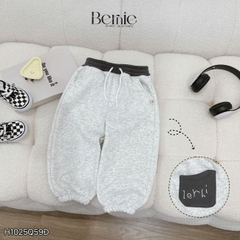 Quần dài quần nỉ lót lông Lerhi phối màu cho bé trai phong cách sành điệu size 10 tới 29kg BERNIE H1025Q59Đ