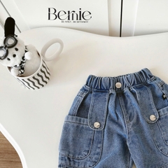 Set bộ tanktop Brown Boys cho bé trai áo thun tanktop họa tiết hình in cute kèm quần short jean 9kg đến 28kg BERNIE H1025B62Đ