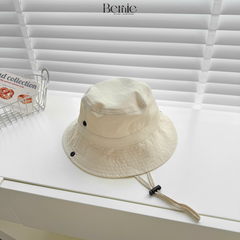 Mũ tai bèo có dây rút basic unisex cho bé trai bé gái phong cách hàn quốc cá tính 2 đến 5 tuổi BERNIE HL347