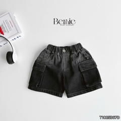 Quần short quần jean túi hộp Boss cho bé trai đi chơi đi học size 9kg tới 28kg BERNIE KIDS T1025B67Đ