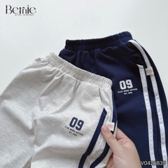 Set bộ dài tay áo thun raplang phối màu họa tiết Bernieboys kèm quần dài cho bé trai size 9 tới 26kg BERNIE V0426B35