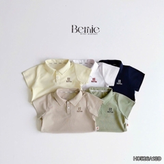 Áo thun áo polo thêu Bear nhiều màu cho bé trai đi học đi chơi size 9 đến 27kg BERNIE H0526A13Đ