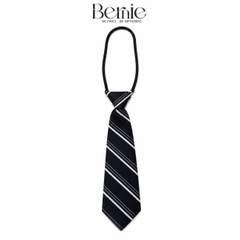 Cà vạt caravat trẻ em Little bé trai bé gái màu đen màu đỏ dây chun tiện lợi cho bé 1 đến 10 tuổi Bernie
