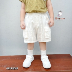 Áo thun siêu nhân cho bé trai áo thun màu đỏ màu trắng hoặc quần sooc đùi 1 đến 7 tuổi BERNIE