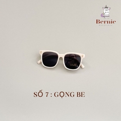 Kính mắt thời trang kính râm kính tròn nhiều màu cho bé trai bé gái đi chơi đi du lịch K05 BERNIE