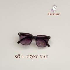 Kính mắt thời trang kính râm kính tròn nhiều màu cho bé trai bé gái đi chơi đi du lịch K05 BERNIE