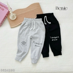 Set bộ thun dài tay robot phối tay kẻ có mũ cho bé trai bé gái đi chơi đi học 1 đến 7 tuổi BERNIE 0624B30