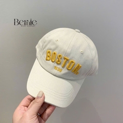 Mũ lưỡi trai unisex cho bé trai bé gái đáp chữ phối viền màu BERNIE 46-54cm bé 2 đến 8 tuổi