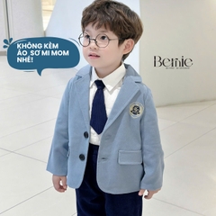  Set vest công tử Blazer T0924B13 3 chi tiết phong cách hàn quốc cho bé trai 1 đến 7 tuổi Bernie 0824B51