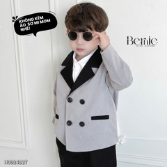  Set vest công tử Blazer H0924B27 2 chi tiết phong cách hàn quốc cho bé trai 1 đến 7 tuổi Bernie H0924B27