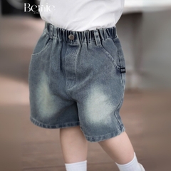 Quần short quần jean đùi cho bé trai đi chơi đi học size 9kg tới 28kg BERNIE KIDS T0425B65Q