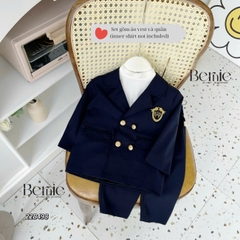 Set bộ vest bé trai phong cách hàn quốc cho bé đi tiệc BERNIE kids 1 đến 7 tuổi