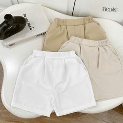 Quần sooc đùi âu có túi cho bé trai phong cách sành điệu 1 đến 7 tuổi BERNIE 0824Q16